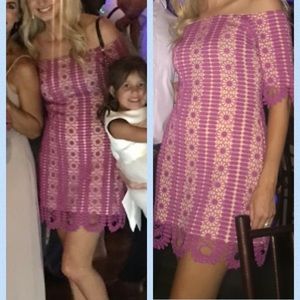 Morgan Claire Boutique, Medium, Fuschia/Nude.